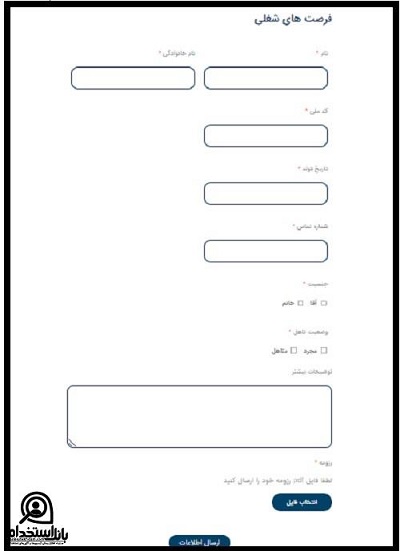 استخدام کفش ملی